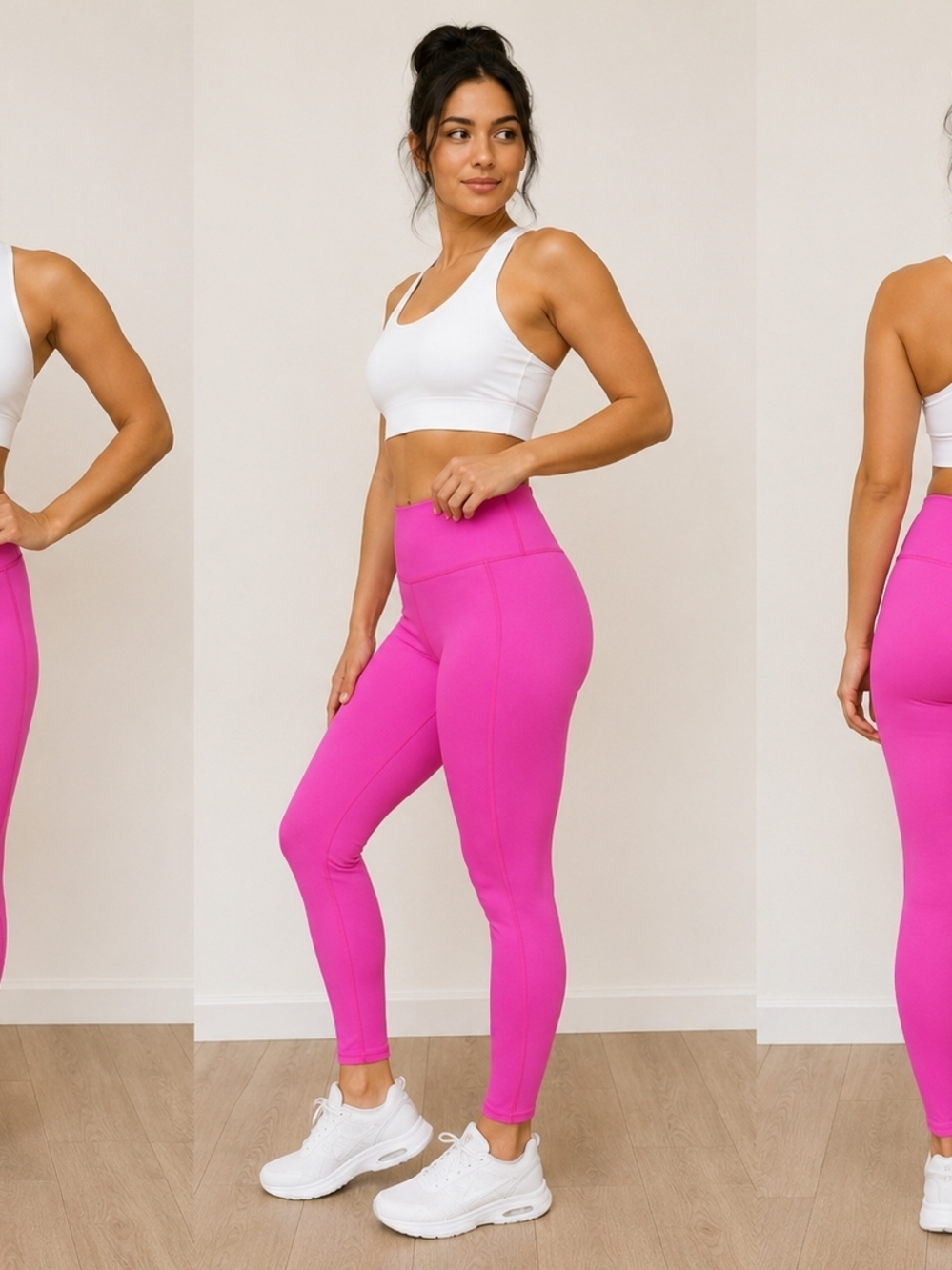 GAP Hot Pink High-Rise Leggings